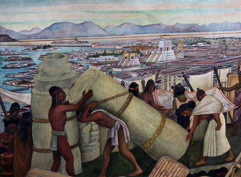 The Grand Tenochtitlán, Diego Rivera