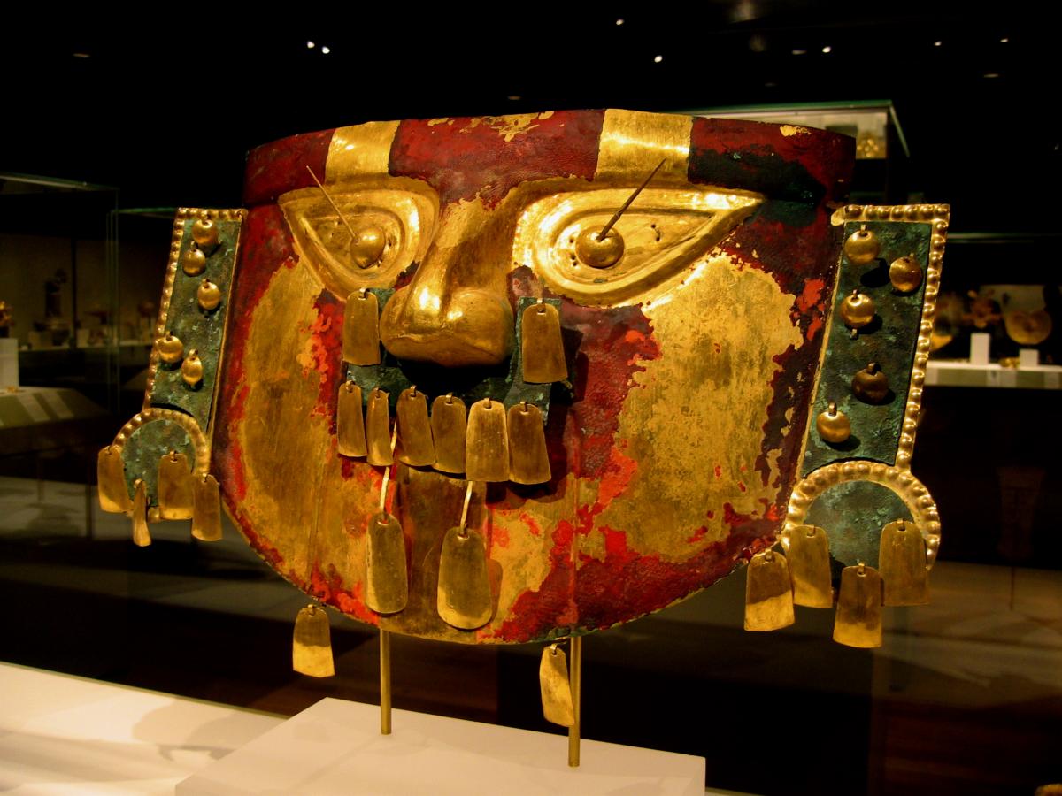 Incan Funerary Mask
