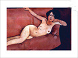 Act on a Sofa (Almaiisa) by Amedeo Modigliani  