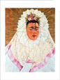 Autorretrato como Tehuana –(Diego on my mind) by Frida Kahlo