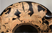 Attic Red-Figure Cup Depicting Scenes from the Trojan War
