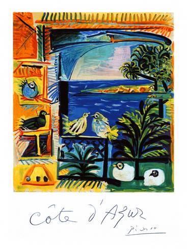 Cote D`Azur  by Pablo Picasso
